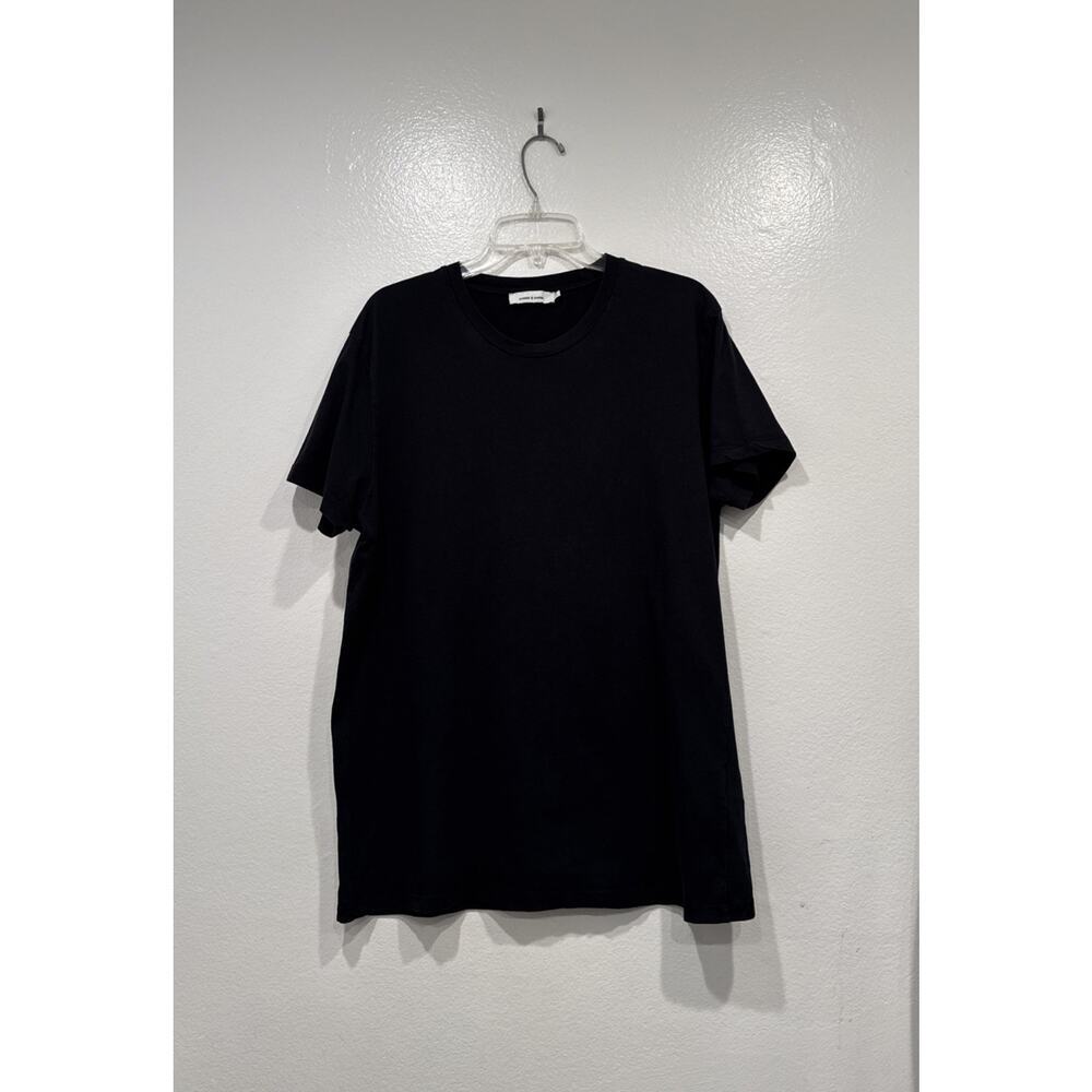Samsoe Samsoe Black Short Sleeve T Shirt Men’s Size‎ Large Basic Style# 273